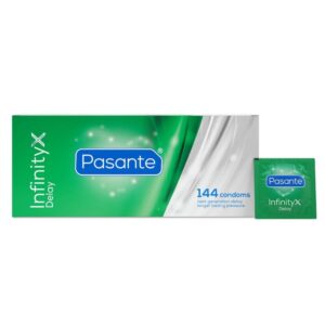 PASANTE – DELAY INFINITY CONDOMS BOX 144 UNITS All Condom Box Sizes | SEXstore.ie 3