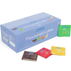 PASANTE – FLAVOR LUBRICANTS BOX 144 UNITS 5 ML All Condom Box Sizes | SEXstore.ie 3