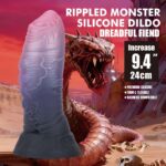 POWER MONSTERS – DREADFUL FIEND BICOLOR FANTASY SILICONE DILDO 24 CM Ø 6 CM Dildos | SEXstore.ie 19