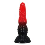 POWER MONSTERS – FIRE DRAGON FANTASY DILDO WITH SUCTION CUP 24.5 CM Ø 5.8 CM RED & BLACK Dildos | SEXstore.ie 13