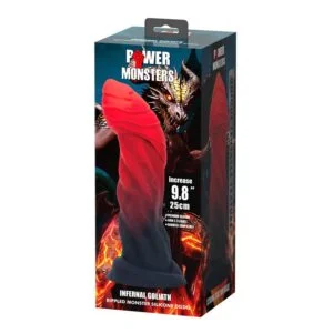 POWER MONSTERS – INFERNAL GOLIATH BICOLOR FANTASY SILICONE DILDO 25 CM Ø 6 CM Dildos | SEXstore.ie 3