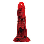 POWER MONSTERS – MINOTAUR FANTASY DILDO WITH SUCTION CUP 21 CM Ø 5 CM RED & BLACK Dildos | SEXstore.ie 12