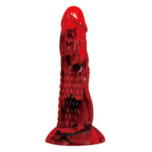 POWER MONSTERS – MINOTAUR FANTASY DILDO WITH SUCTION CUP 21 CM Ø 5 CM RED & BLACK Dildos | SEXstore.ie 3