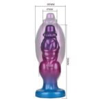 POWER MONSTERS – RIFT TITAN BICOLOR INFLATABLE FANTASY SILICONE DILDO 24 CM Ø 5 CM Dildos | SEXstore.ie 15