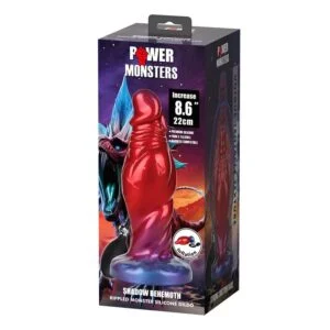 POWER MONSTERS – SHADOW BEHEMOTH BICOLOR INFLATABLE FANTASY SILICONE DILDO 22 CM Ø 5 CM Dildos | SEXstore.ie 3