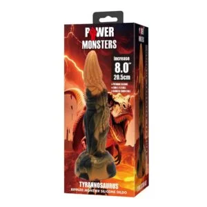 POWER MONSTERS – TYRANNOSAURUS BICOLOR FANTASY SILICONE DILDO 20.5 CM Ø 5 CM Dildos | SEXstore.ie 3