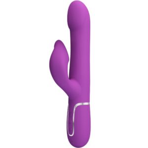 PRETTY LOVE – 4 IN 1 MULTIFUNCTION VIBRATOR & STIMULATOR PURPLE Rabbit Vibrators | SEXstore.ie