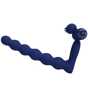 PRETTY LOVE – AJMAL VIBRATING RING WITH PLUG BLUE Cock Rings | SEXstore.ie 3