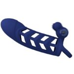 PRETTY LOVE – ALTAF VIBRATOR RING WITH SILICONE SHEATH BLUE Cock Rings | SEXstore.ie 16