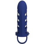 PRETTY LOVE – ALTAF VIBRATOR RING WITH SILICONE SHEATH BLUE Cock Rings | SEXstore.ie 18