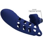 PRETTY LOVE – ALTAF VIBRATOR RING WITH SILICONE SHEATH BLUE Cock Rings | SEXstore.ie 21