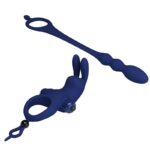 PRETTY LOVE – AYAD RABBIT VIBRATOR RING WITH PLUG BLUE Cock Rings | SEXstore.ie 20