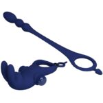 PRETTY LOVE – AYAD RABBIT VIBRATOR RING WITH PLUG BLUE Cock Rings | SEXstore.ie 21