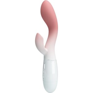 PRETTY LOVE – BRIGHTY G-SPOT VIBRATOR + CLITORIS STIMULATOR 30 VIBRATIONS PINK Rabbit Vibrators | SEXstore.ie