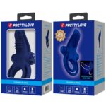 PRETTY LOVE – BRONSON DOUBLE RING WITH VIBRATION BLUE Cock Rings | SEXstore.ie 21