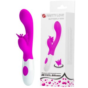PRETTY LOVE – BUTTERFLY KISS 30 FUNCTION RABBIT VIBRATOR PURPLE Rabbit Vibrators | SEXstore.ie 3