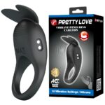 PRETTY LOVE – CARLTON PENIS RING WITH CLITORAL STIMULATOR Cock Rings | SEXstore.ie 13