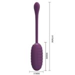 PRETTY LOVE – CASPER PURPLE RECHARGEABLE VIBRATING EGG Balls, eggs and bullets | SEXstore.ie 24