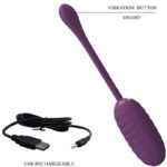 PRETTY LOVE – CASPER PURPLE RECHARGEABLE VIBRATING EGG Balls, eggs and bullets | SEXstore.ie 25