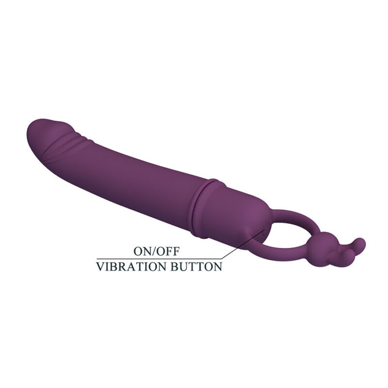 PRETTY LOVE – CORA VIBRATOR PENIS FORM WITH RESISTANCE RING Cock Rings | SEXstore.ie 10