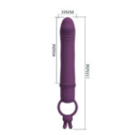 PRETTY LOVE – CORA VIBRATOR PENIS FORM WITH RESISTANCE RING Cock Rings | SEXstore.ie 20