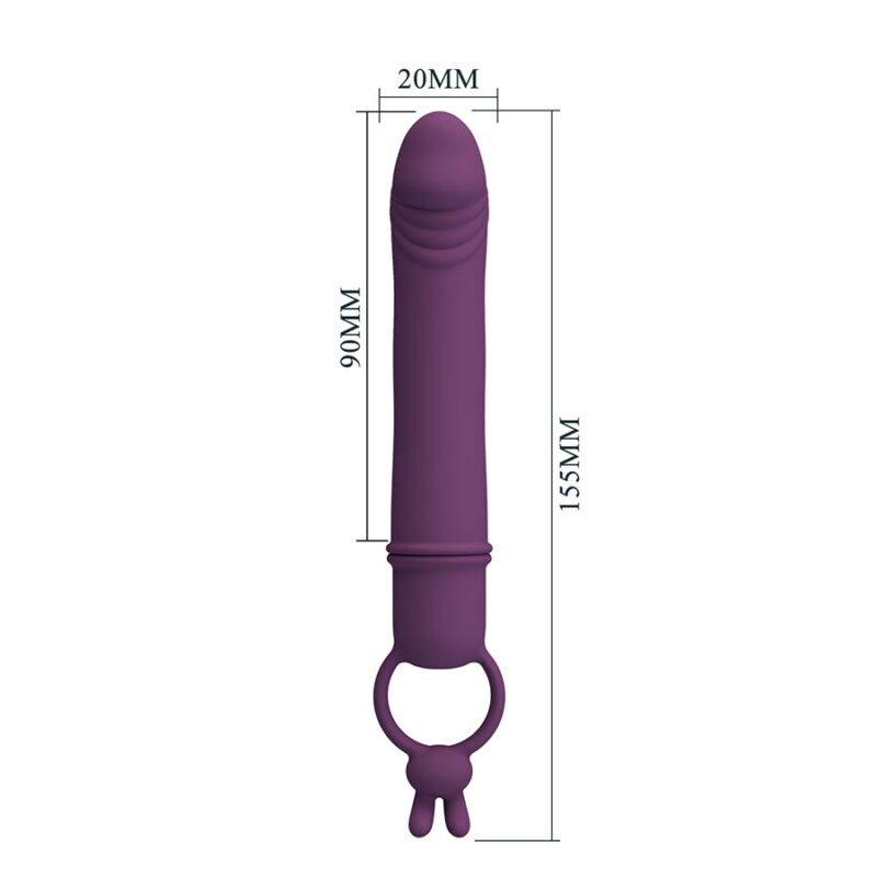 PRETTY LOVE – CORA VIBRATOR PENIS FORM WITH RESISTANCE RING Cock Rings | SEXstore.ie 11