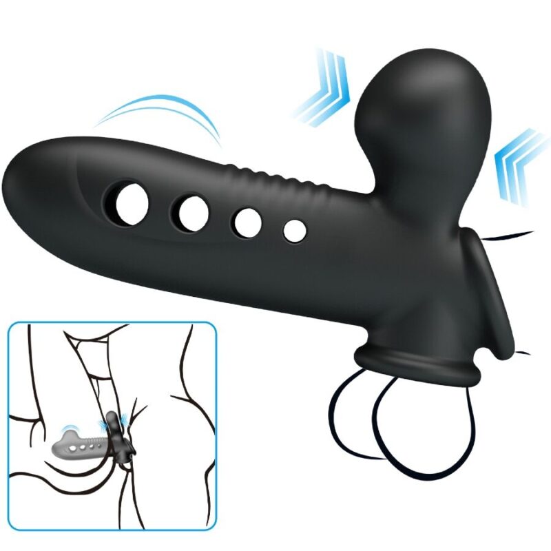 PRETTY LOVE – CRANE PENIS SLEEVE WITH AIRBAG BLACK Penis Extenders & Sleeves | SEXstore.ie 14