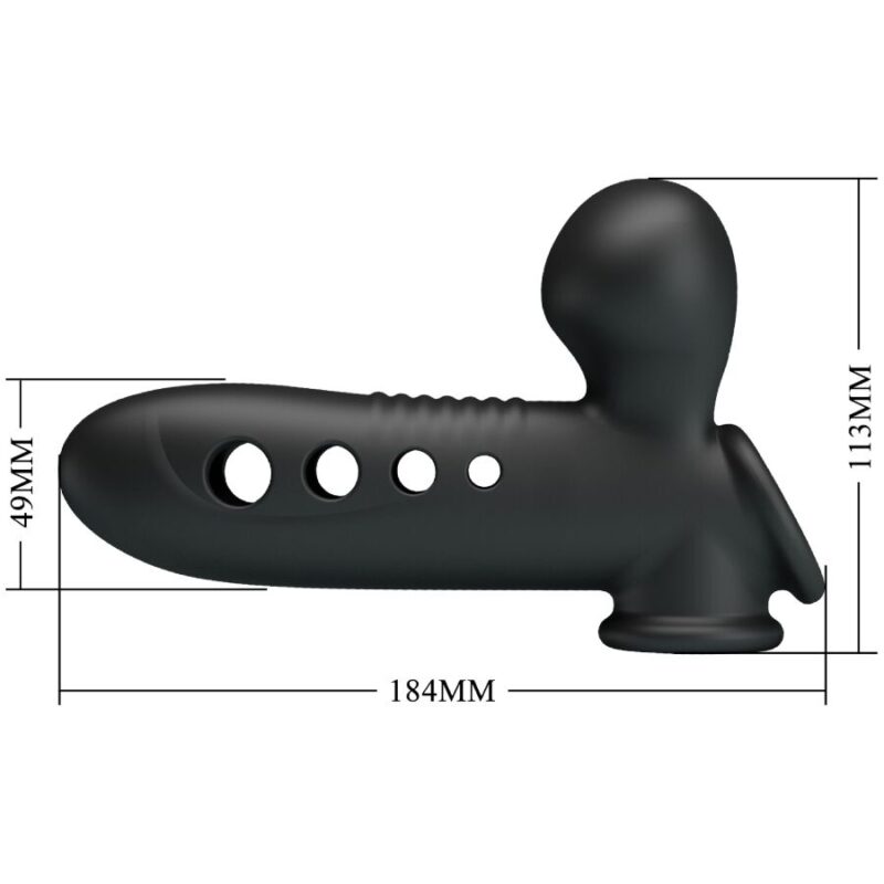 PRETTY LOVE – CRANE PENIS SLEEVE WITH AIRBAG BLACK Penis Extenders & Sleeves | SEXstore.ie 15