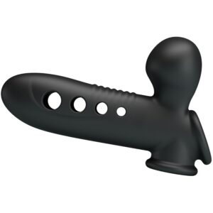 PRETTY LOVE – CRANE PENIS SLEEVE WITH AIRBAG BLACK Penis Extenders & Sleeves | SEXstore.ie