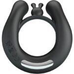 PRETTY LOVE – DAHLIA VIBRATING RING + CLITORIS STIMULATOR 12 VIBRATIONS BLACK Cock Rings | SEXstore.ie 14