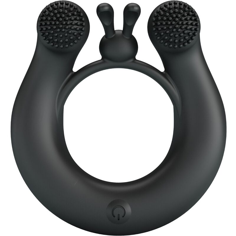 PRETTY LOVE – DAHLIA VIBRATING RING + CLITORIS STIMULATOR 12 VIBRATIONS BLACK Cock Rings | SEXstore.ie 4 PRETTY LOVE – DAHLIA VIBRATING RING + CLITORIS STIMULATOR 12 VIBRATIONS BLACK Cock Rings | SEXstore.ie 4