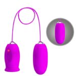 PRETTY LOVE – DAISY DUAL EGG RECHARGEABLE VIBRATOR PURPLE Balls, eggs and bullets | SEXstore.ie 17