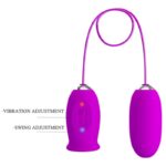 PRETTY LOVE – DAISY DUAL EGG RECHARGEABLE VIBRATOR PURPLE Balls, eggs and bullets | SEXstore.ie 19