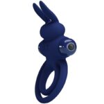 PRETTY LOVE – DAREY DOUBLE VIBRATING RING RABBIT BLUE Cock Rings | SEXstore.ie 14