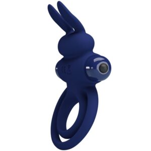 PRETTY LOVE – DAREY DOUBLE VIBRATING RING RABBIT BLUE Cock Rings | SEXstore.ie 3