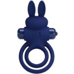 PRETTY LOVE – DAREY DOUBLE VIBRATING RING RABBIT BLUE Cock Rings | SEXstore.ie 15