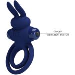 PRETTY LOVE – DAREY DOUBLE VIBRATING RING RABBIT BLUE Cock Rings | SEXstore.ie 19