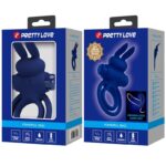 PRETTY LOVE – DAREY DOUBLE VIBRATING RING RABBIT BLUE Cock Rings | SEXstore.ie 21