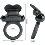 PRETTY LOVE – DEBONAIRE VIBRATING RING RABBIT 10 VIBRATIONS BLACK Cock Rings | SEXstore.ie 14