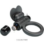 PRETTY LOVE – DEBONAIRE VIBRATING RING RABBIT 10 VIBRATIONS BLACK Cock Rings | SEXstore.ie 16