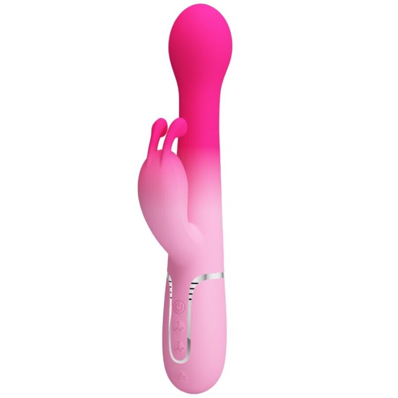PRETTY LOVE – DEJON 3 IN 1 MULTIFUNCTION RABBIT VIBRATOR PINK Rabbit Vibrators | SEXstore.ie 5