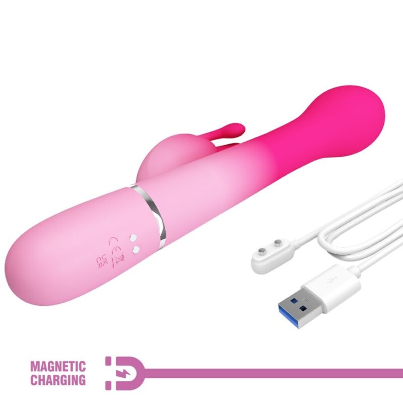 PRETTY LOVE – DEJON 3 IN 1 MULTIFUNCTION RABBIT VIBRATOR PINK Rabbit Vibrators | SEXstore.ie 13