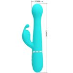 PRETTY LOVE – DEJON RABBIT VIBRATOR 3 IN 1 MULTIFUNCTION AQUA GREEN Rabbit Vibrators | SEXstore.ie 21