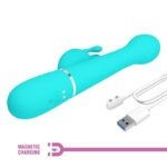 PRETTY LOVE – DEJON RABBIT VIBRATOR 3 IN 1 MULTIFUNCTION AQUA GREEN Rabbit Vibrators | SEXstore.ie 23