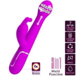 PRETTY LOVE – DEJON RABBIT VIBRATOR 3 IN 1 MULTIFUNCTION VIOLET Rabbit Vibrators | SEXstore.ie 24