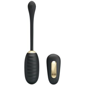 PRETTY LOVE – DOREEN LUXURY RECHARGEABLE VIBRATING EGG BLACK REMOTE CONTROL Balls, eggs and bullets | SEXstore.ie 3