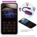 PRETTY LOVE – DOREEN PURPLE RECHARGEABLE VIBRATING EGG Balls, eggs and bullets | SEXstore.ie 34