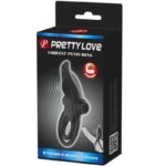 PRETTY LOVE – DOUBLE VIBRATING RING + CLITORIS STIMULATOR 10 VIBRATIONS BLACK Cock Rings | SEXstore.ie 17