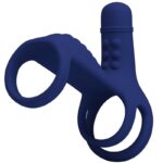 PRETTY LOVE – ELISH VIBRATING RING WITH EXTENSION BLUE Cock Rings | SEXstore.ie 12