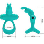 PRETTY LOVE – FIGGY GREEN RABBIT VIBRATOR RING Cock Rings | SEXstore.ie 14